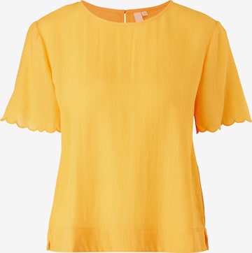 QS Bluse i gul: forside