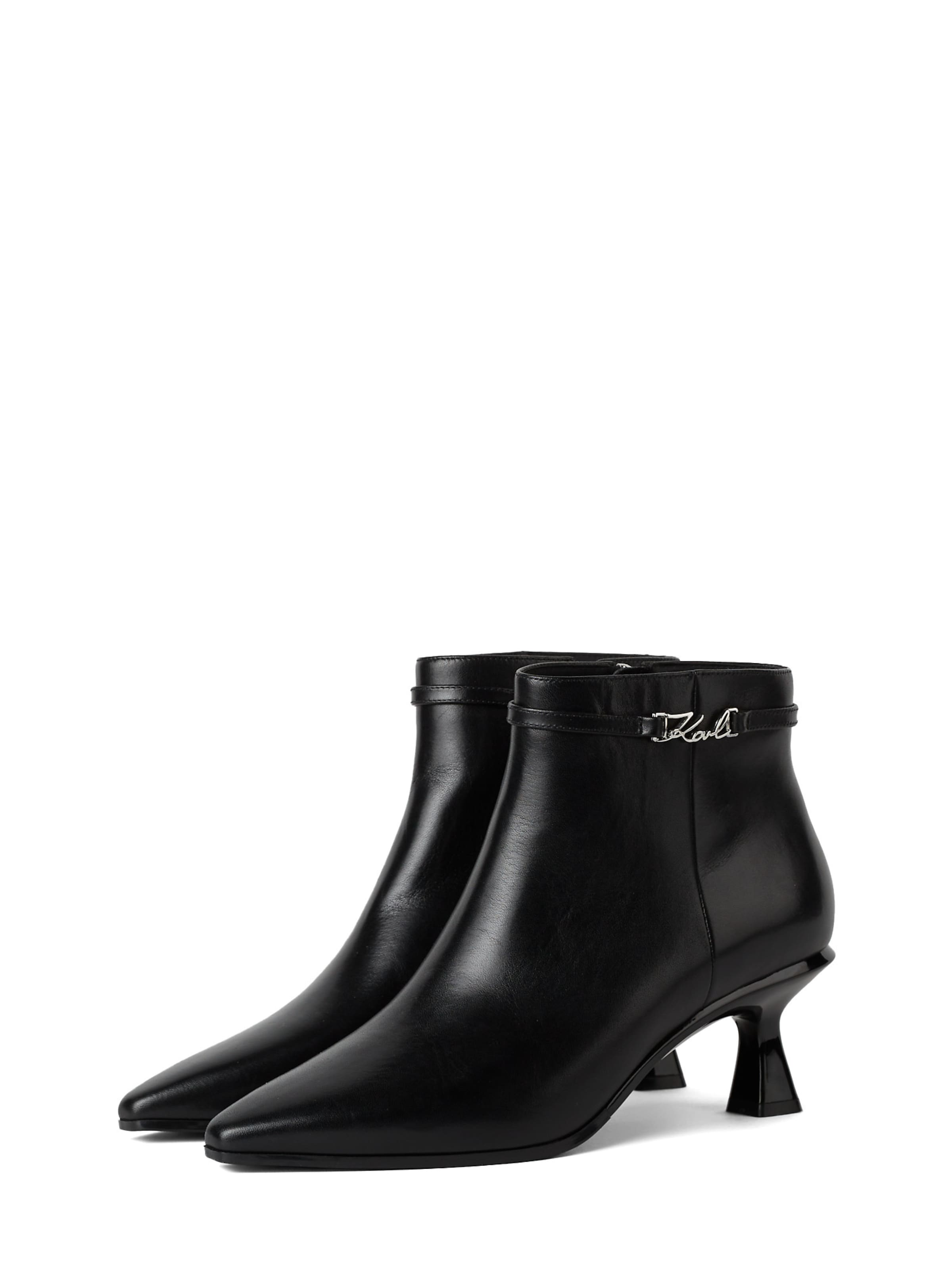 Karl Lagerfeld Μποτάκι σε μαύρο