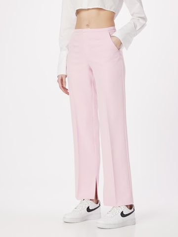 regular Pantaloni con piega frontale 'Jane' di Gina Tricot in lilla: frontale