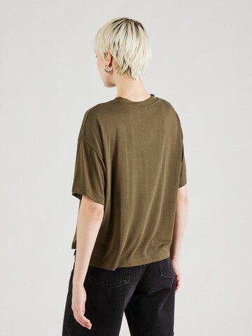 PIECES Shirt 'PCANORA' in Green