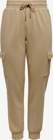 Regular Pantalon cargo 'Gwen' ONLY en marron : devant