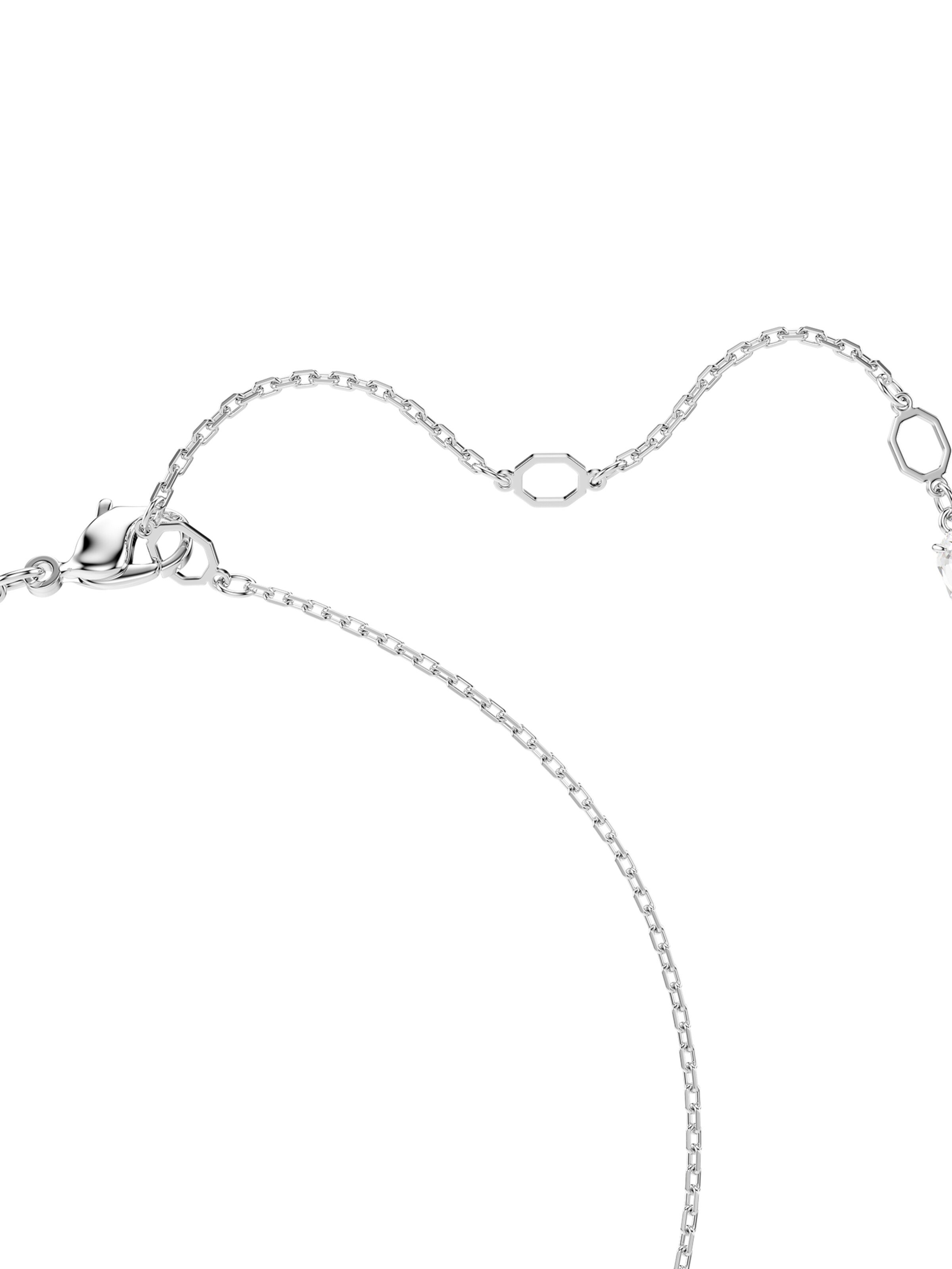 Swarovski Necklace 'Swan' in Silver