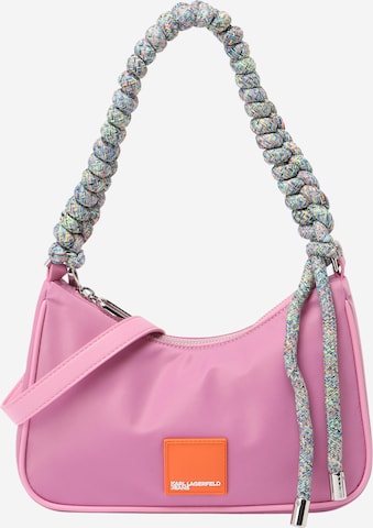 KARL LAGERFELD JEANS - Bolso de hombro en rosa