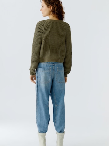 OUI Knit Cardigan in Green