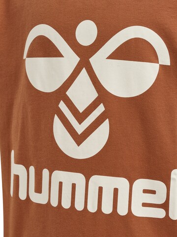 Hummel Shirt 'Tres' in Brown