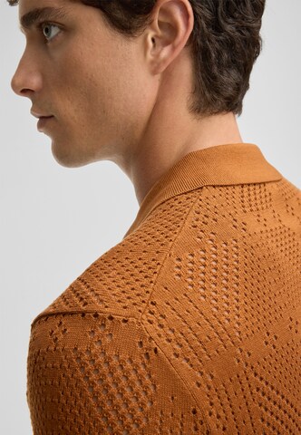 STRELLSON Regular fit Overhemd ' Adrian ' in Bruin