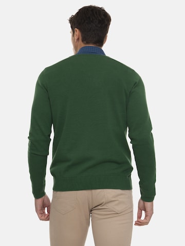 Sir Raymond Tailor Sweater 'Santos' in Green