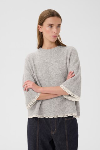 KAREN BY SIMONSEN Bluse 'KBEris' i grå: forside