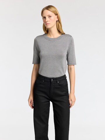 Pull-over SELECTED en gris : devant
