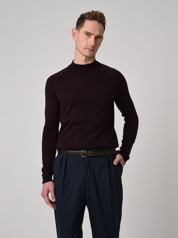 Pull-over Antioch en rouge : devant