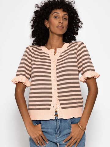 SASSYCLASSY Knit Cardigan in Pink