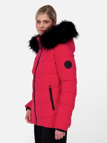 Alife and Kickin Winterjas 'Adela' in Roze: voorkant