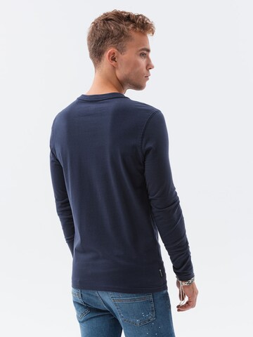 Ombre Shirt 'L135' in Blau