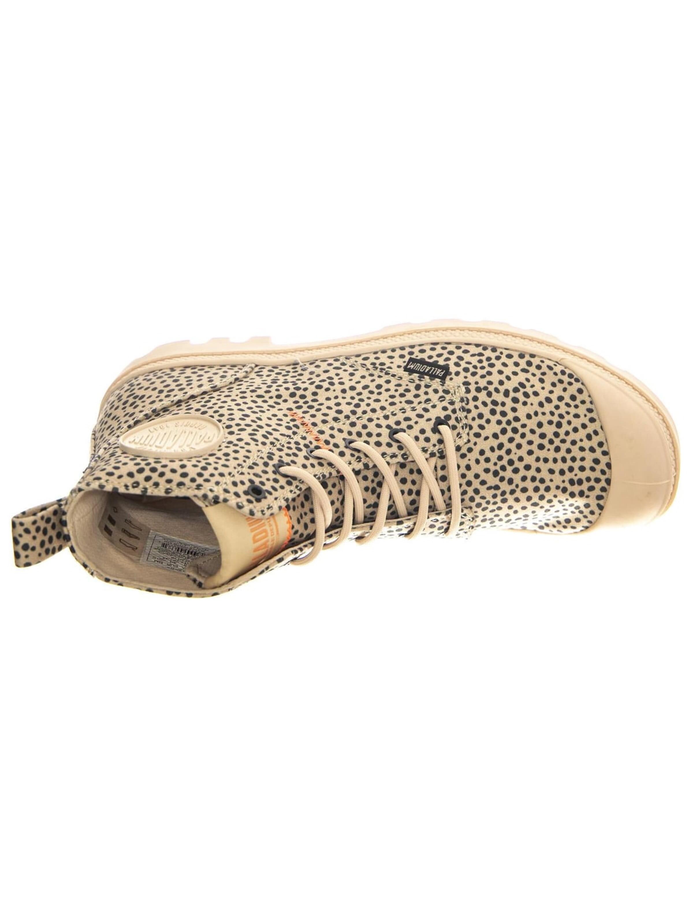 Bottes 'Pampa Hi Safari Sand Print' Palladium en marron