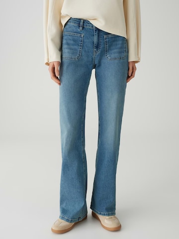 OPUS Flared Τζιν 'Elma' σε μπλε: μπροστά