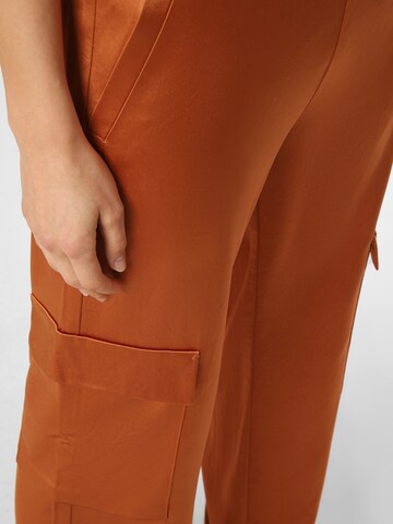 MAC Flared Cargo Pants 'Chiara' in Orange