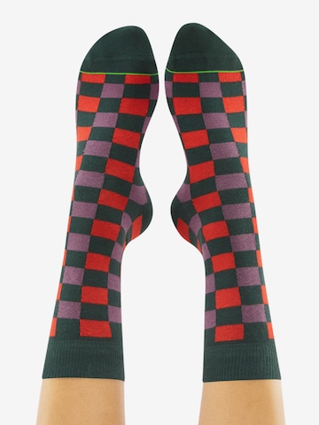 CHEERIO* Ponožky – zelená: přední strana