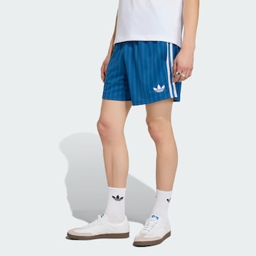 Loosefit Pantalon de sport 'Griechenland' ADIDAS PERFORMANCE en bleu : devant