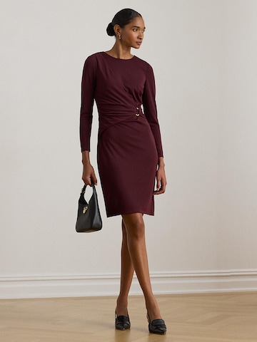 Rochie de la Lauren Ralph Lauren pe roșu: față