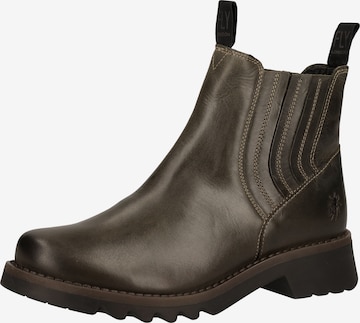 FLY LONDON Stiefelette in Braun: front