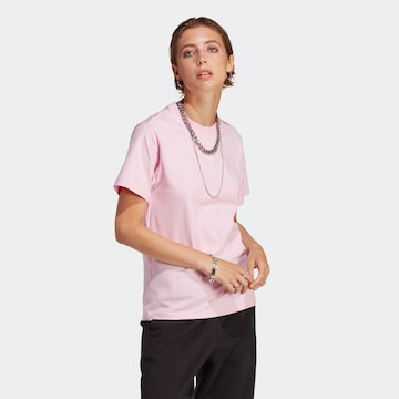 ADIDAS ORIGINALS Shirt 'Adicolor Essentials' in Pink: front