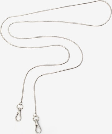 Gretchen Schulterriemen in Silber: Vorderseite