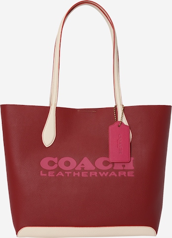 Cabas COACH en rouge