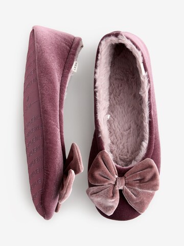 Pantoufle Next en rose