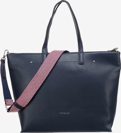 sötétkék / piros / fehér TOM TAILOR Shopper táska 'Delia', Termék nézet