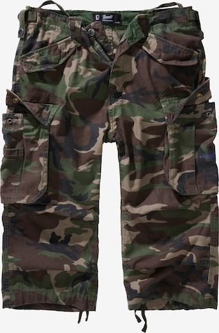 Pantalon cargo Brandit en vert : devant