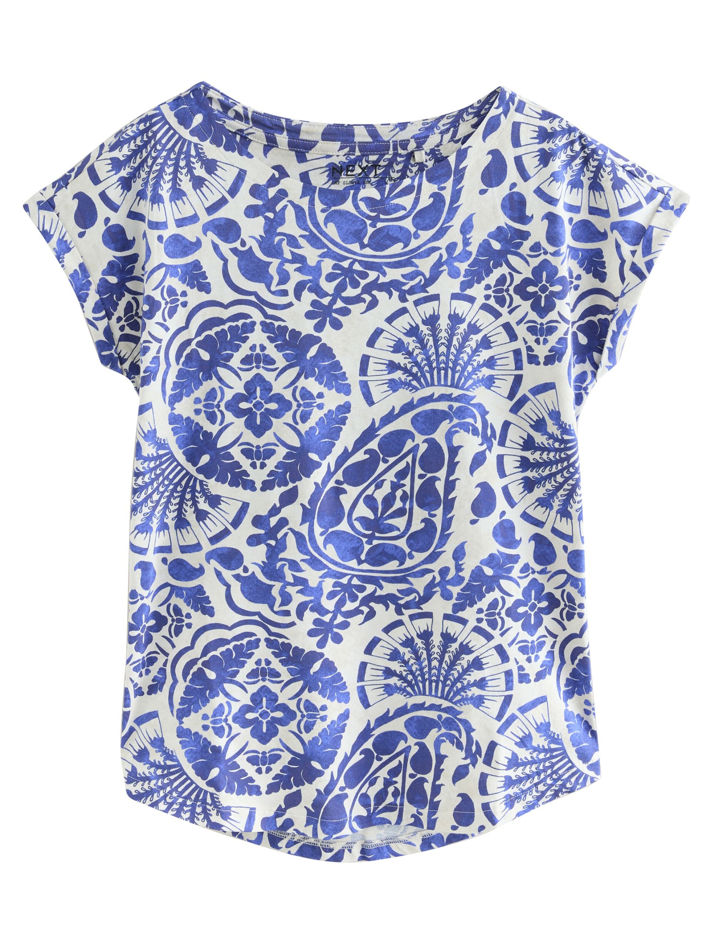 Next Koszulka w kolorze niebieski: przód