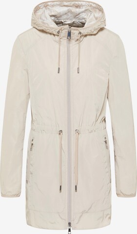 Barbara Lebek Between-Seasons Parka in Beige: front