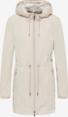 Barbara Lebek Between-Seasons Parka in Beige: front