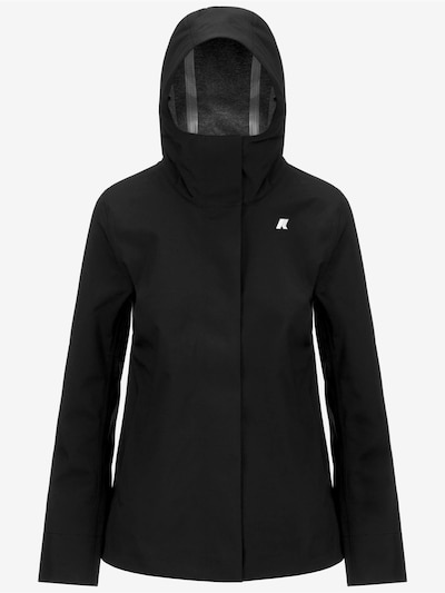 Giacca di mezza stagione in L K-Way di colore nero, Visualizzazione prodotti