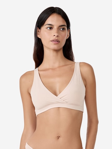 Bustino Reggiseno 'Coton 360' di ETAM in beige: frontale
