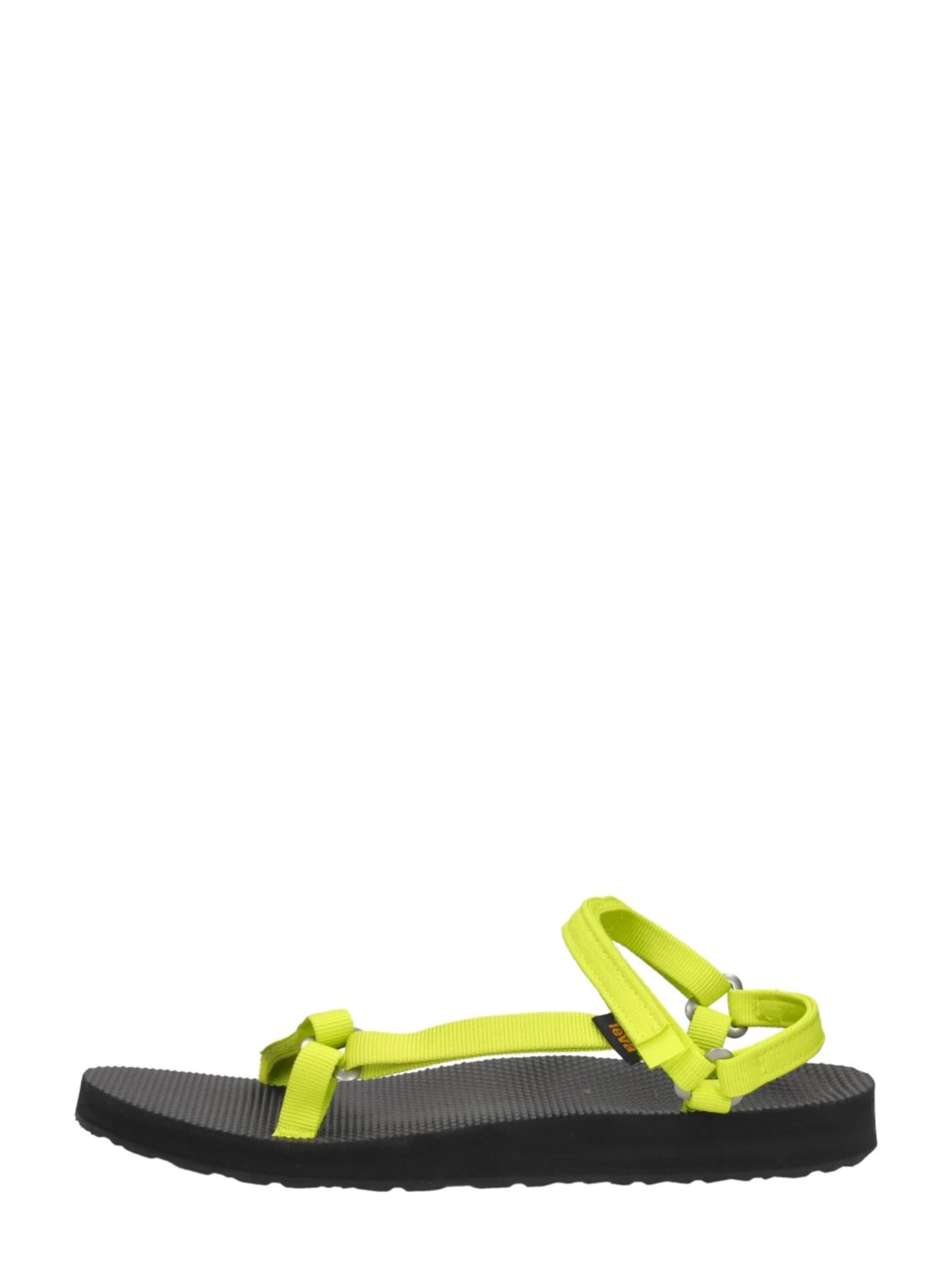 TEVA Sandaal 'Original Universal Slim' in Geel: voorkant