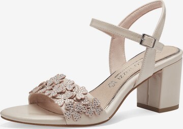 MARCO TOZZI by GUIDO MARIA KRETSCHMER Sandals '88300' in Beige: front