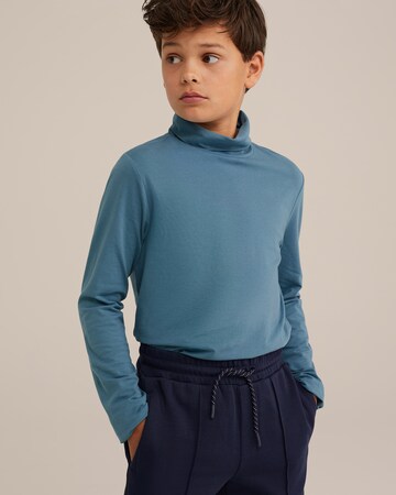 Maglietta di WE Fashion in blu: frontale