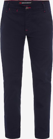 CIPO & BAXX Chino in Blauw: voorkant