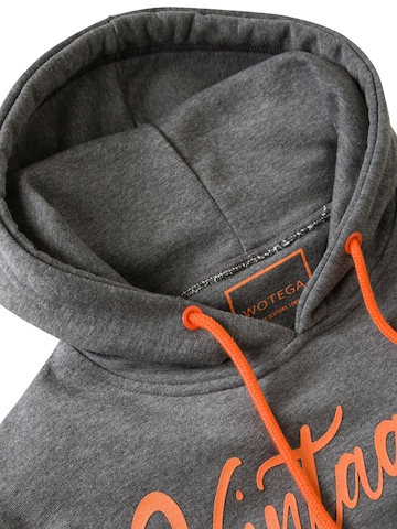 WOTEGA Sweatshirt 'WT Star' in Grey