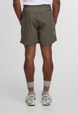 Another Cotton Lab Regular Shorts 'SRC' in Braun