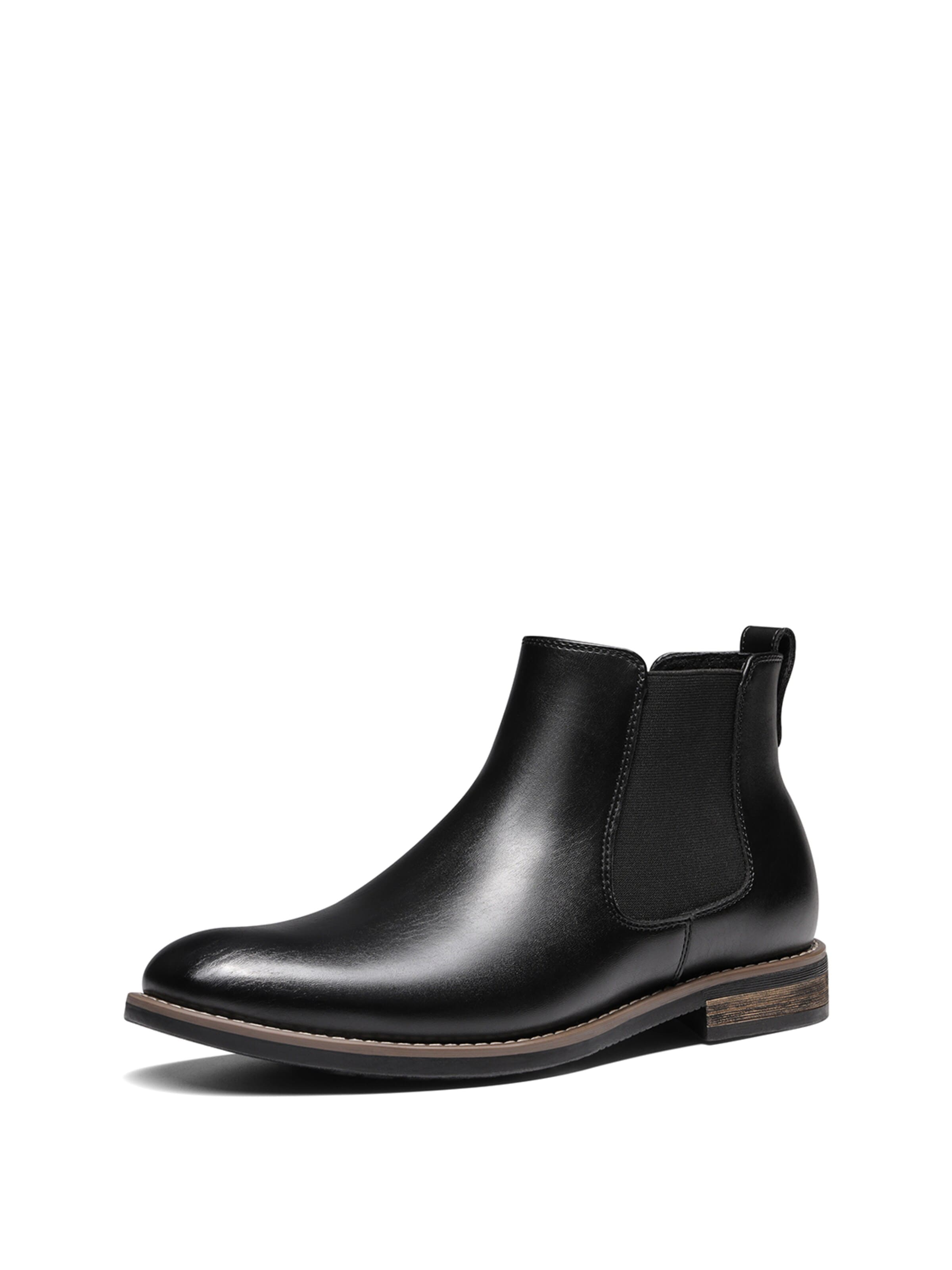 Boots chelsea di Bruno Marc in nero: frontale