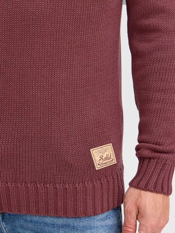 Pull-over 'Petro' !Solid en rouge