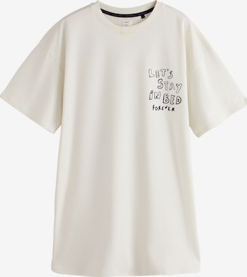 Next Yöpaita värissä beige: etupuoli