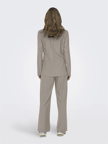 ONLY Regular Pleat-Front Pants 'GINGER' in Beige