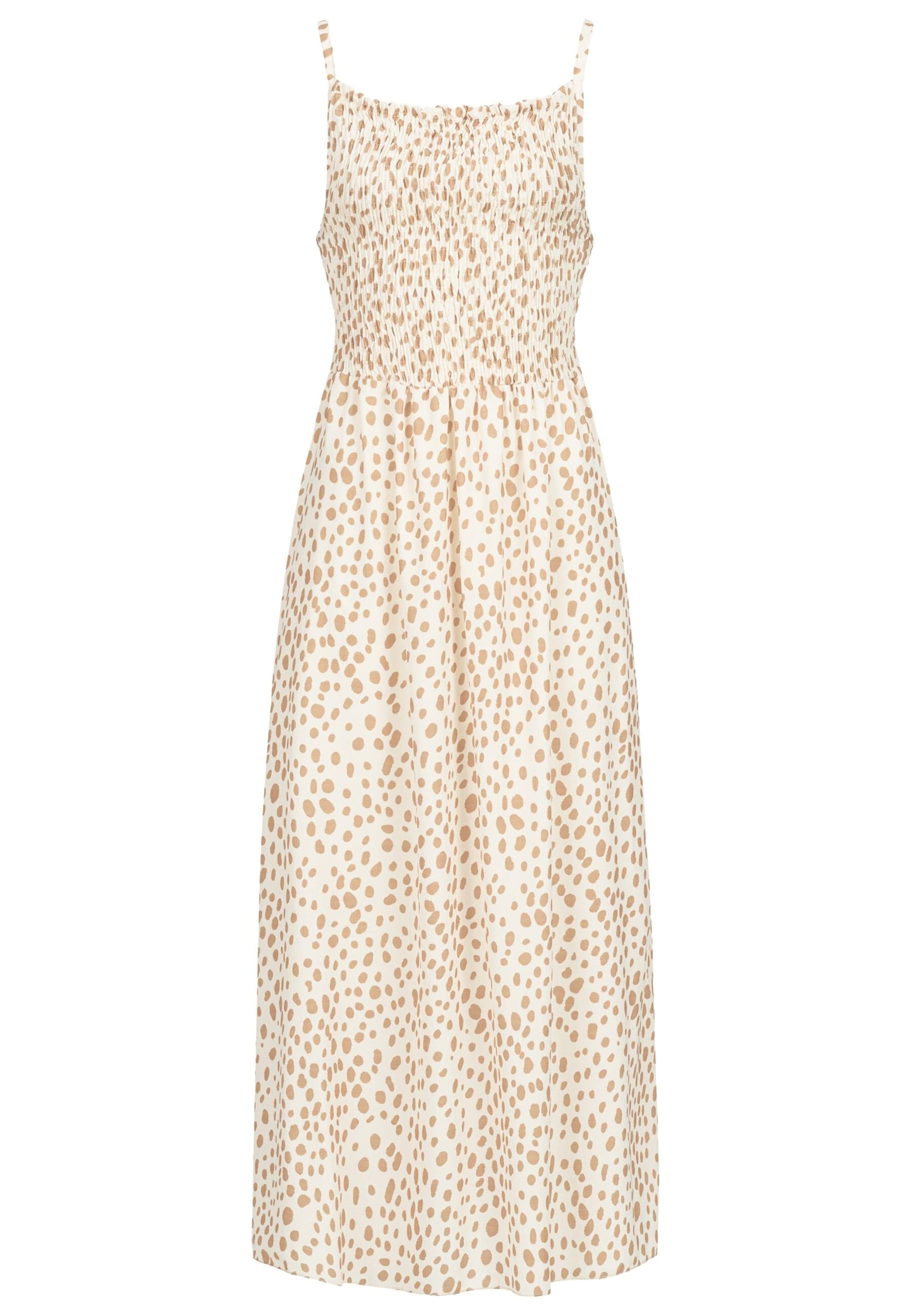 Cloud5ive Robe en camel / noisette, Vue avec produit