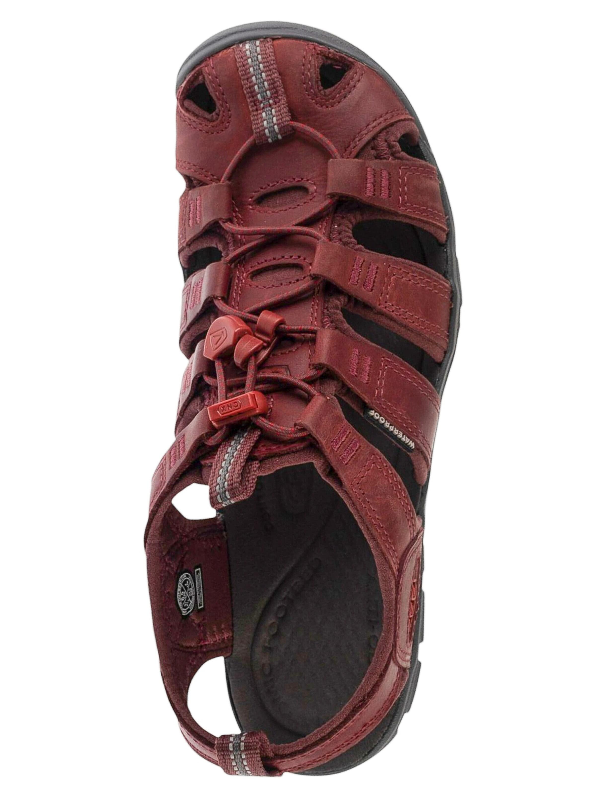 KEEN Sandale 'Keen Clearwather Cnx Leather Sandal'‌‌‌‌‌‌‌‌‌‌ in Rot