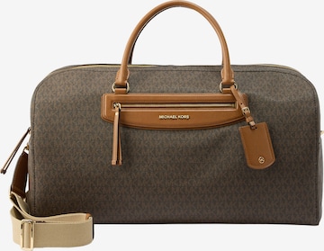 Borsa weekend di MICHAEL Michael Kors in marrone: frontale