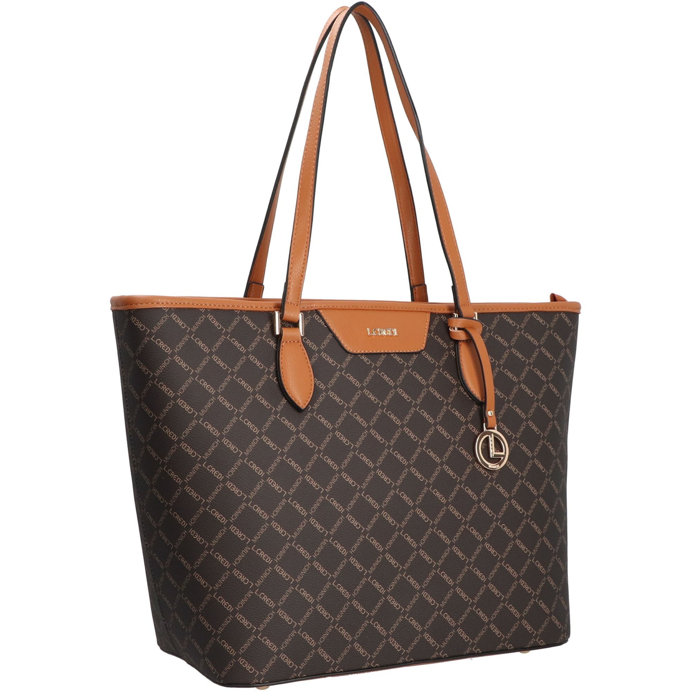 L.CREDI Shopper 'Filiberta' in Schwarz