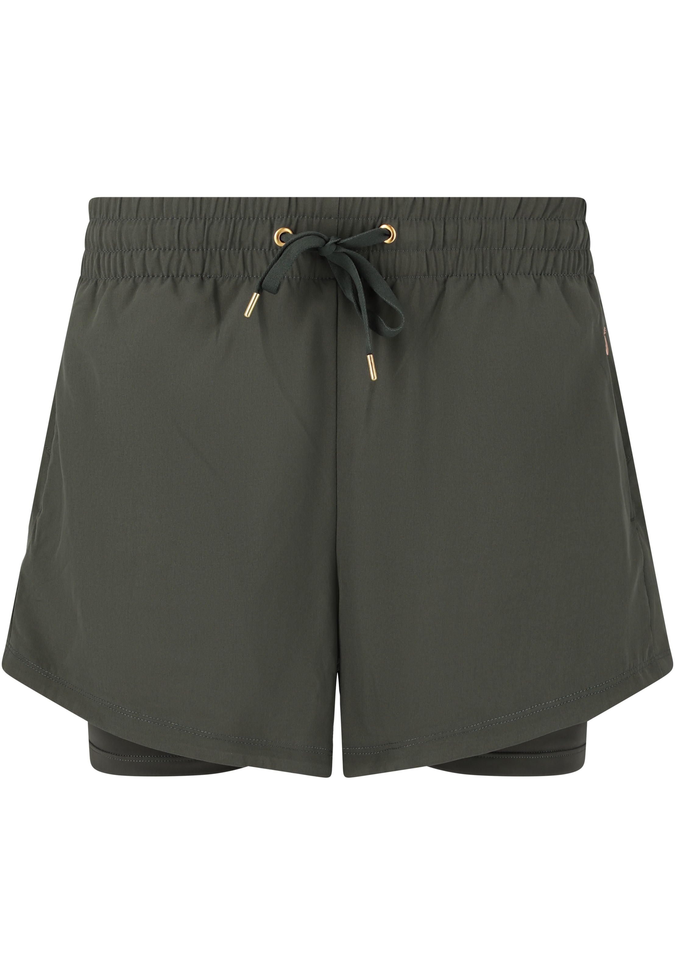 Athlecia Regular Sports trousers 'Timmie' in Green: front